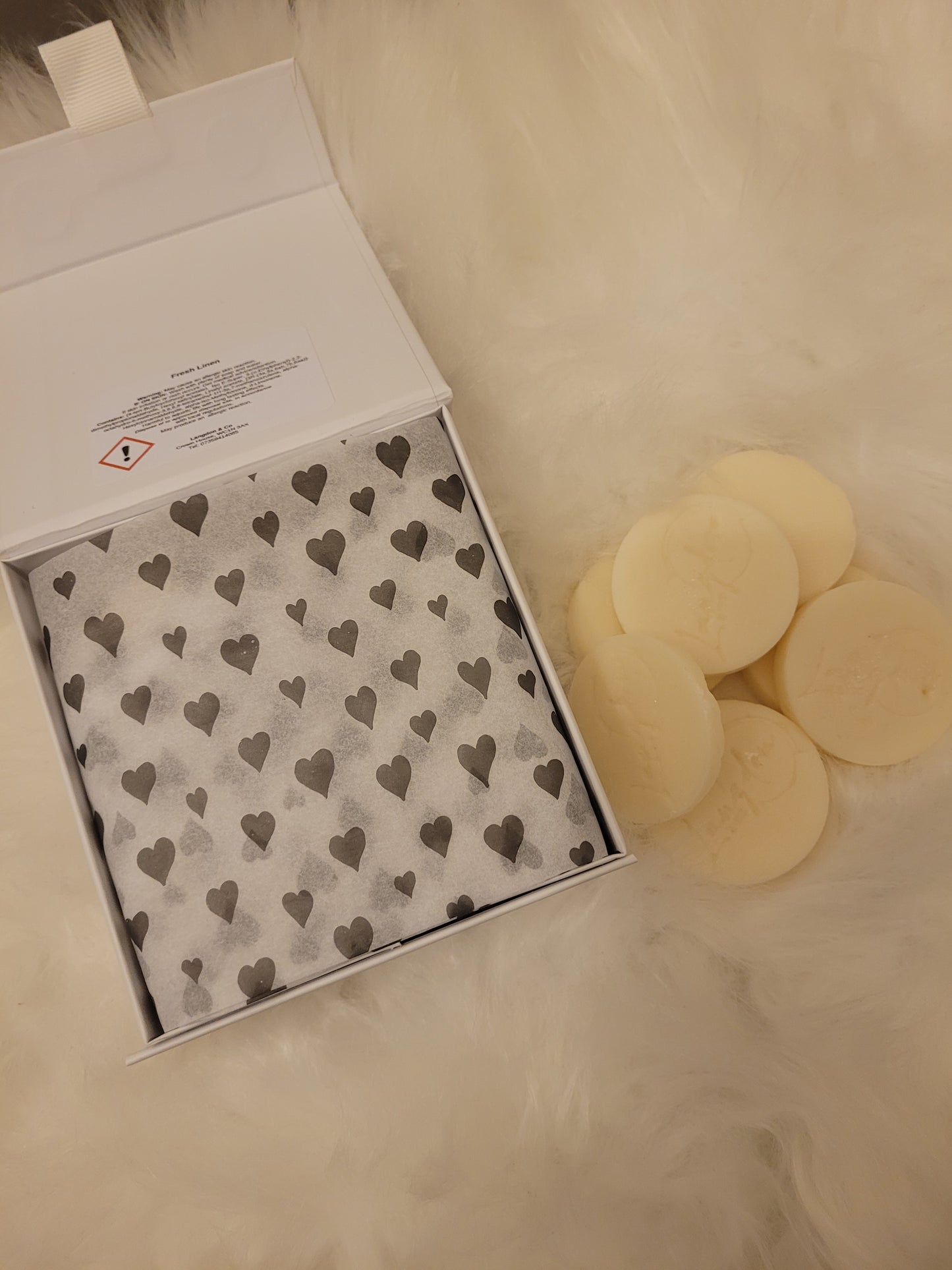 Lemongrass and Ginger wax melt box